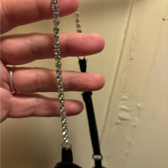 URBAN OUTFITTERS,MILINA SATIN FRINGE TOP, SIZE MEDIUM,like new - Picture 7 of 12